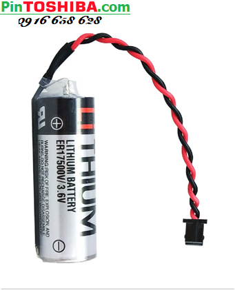 Toshiba ER17500V; Pin Toshiba ER17500V lithium 3.6v A 2700mAh chính hãng /Xuất xứ NHẬT